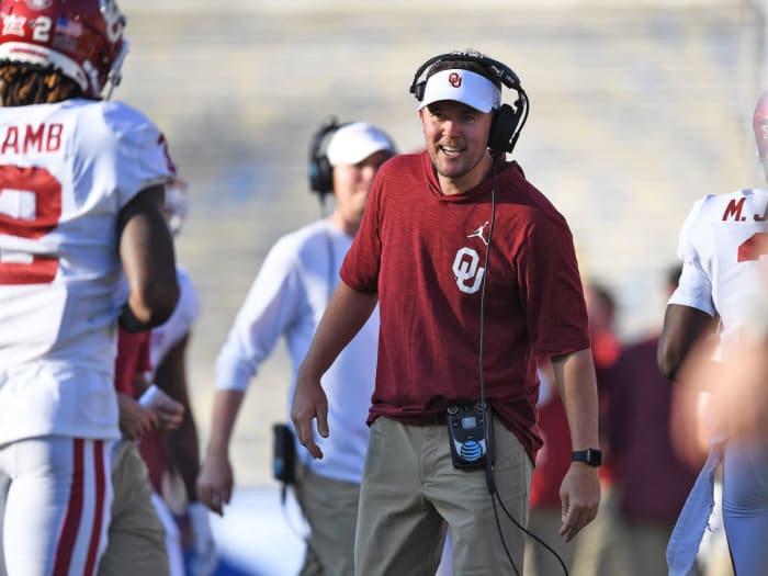 Oklahoma coach Lincoln Riley